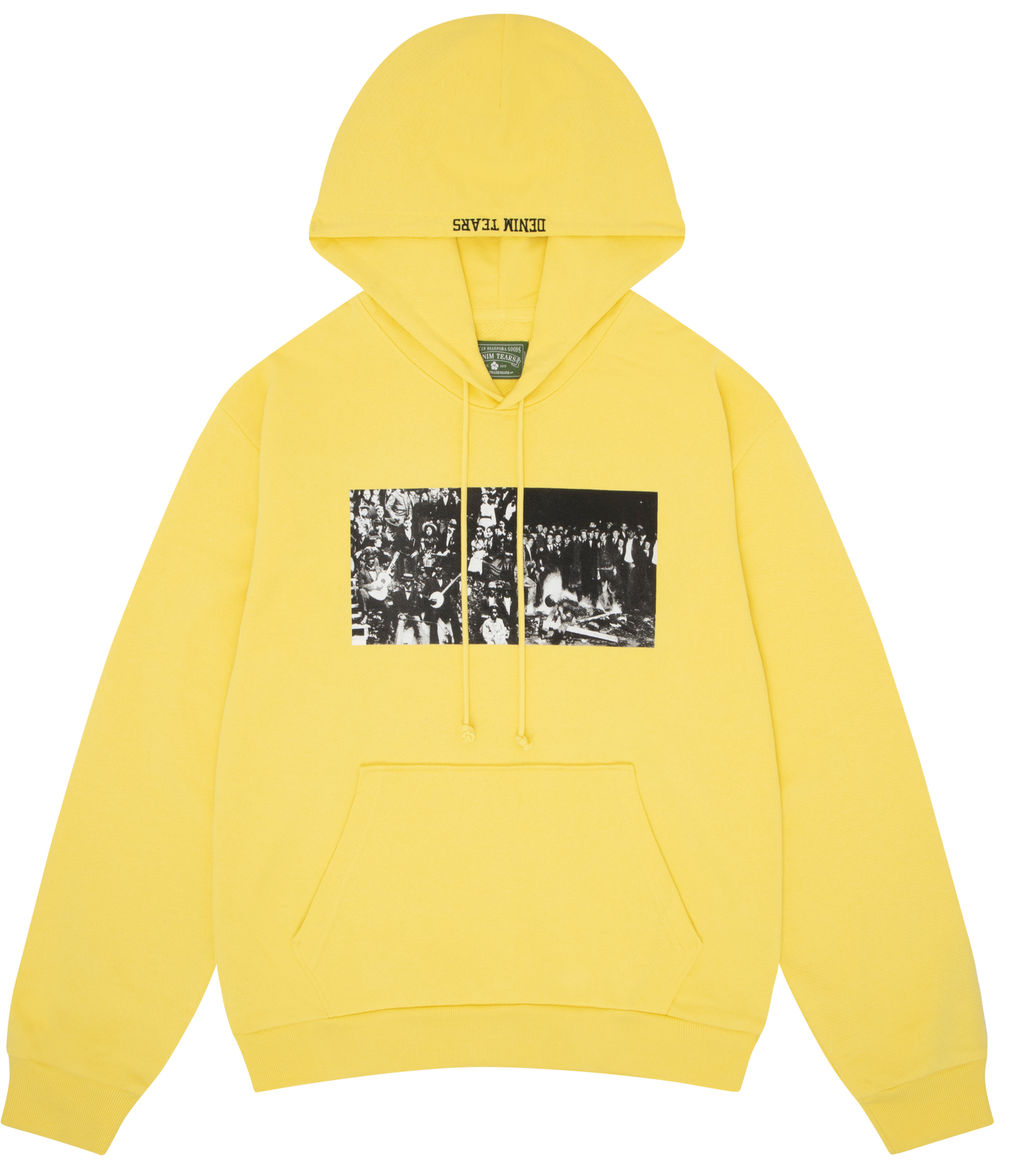 Black Entertainment Hoodie Yellow