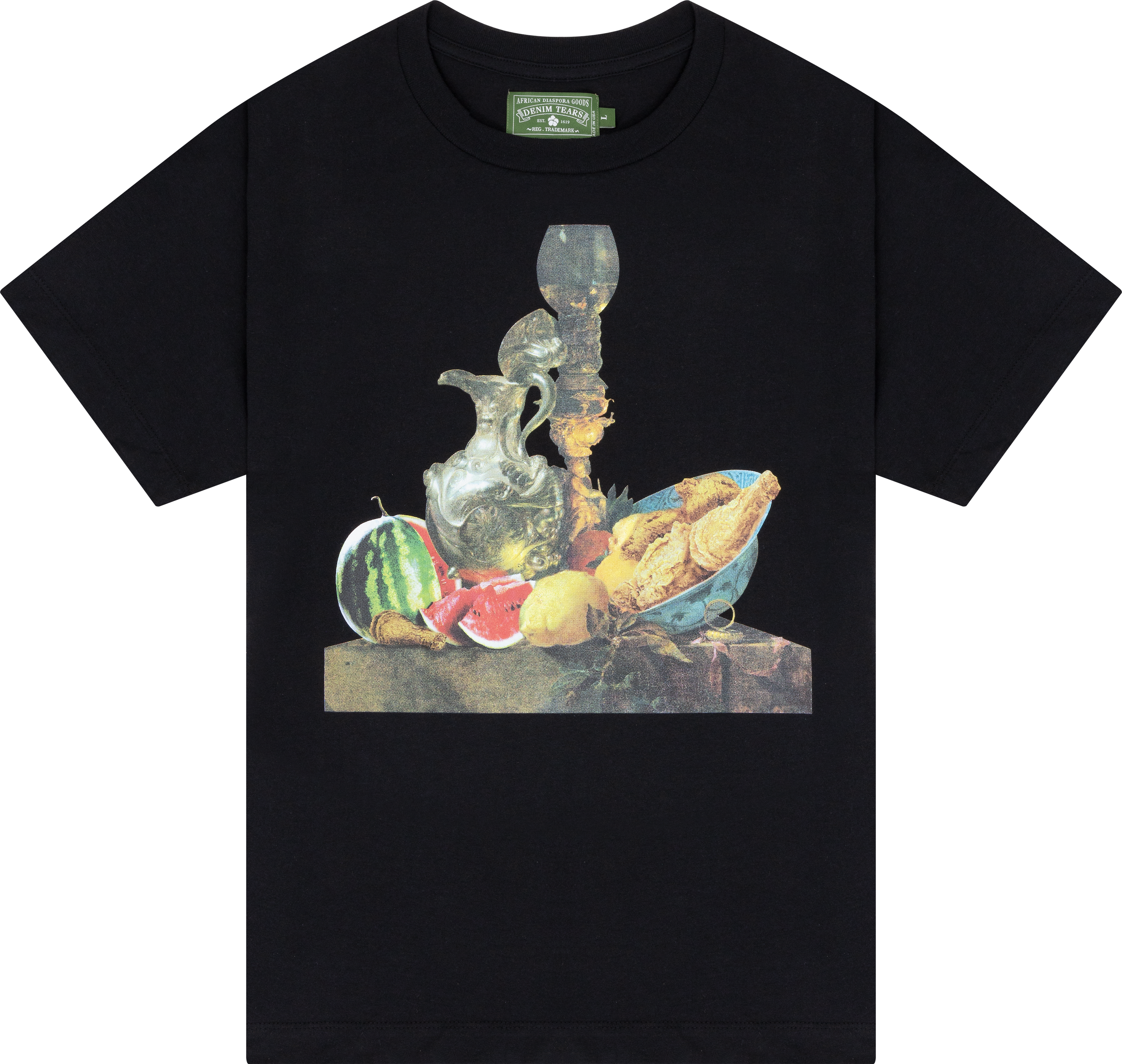 Fruit Plate Tee Black