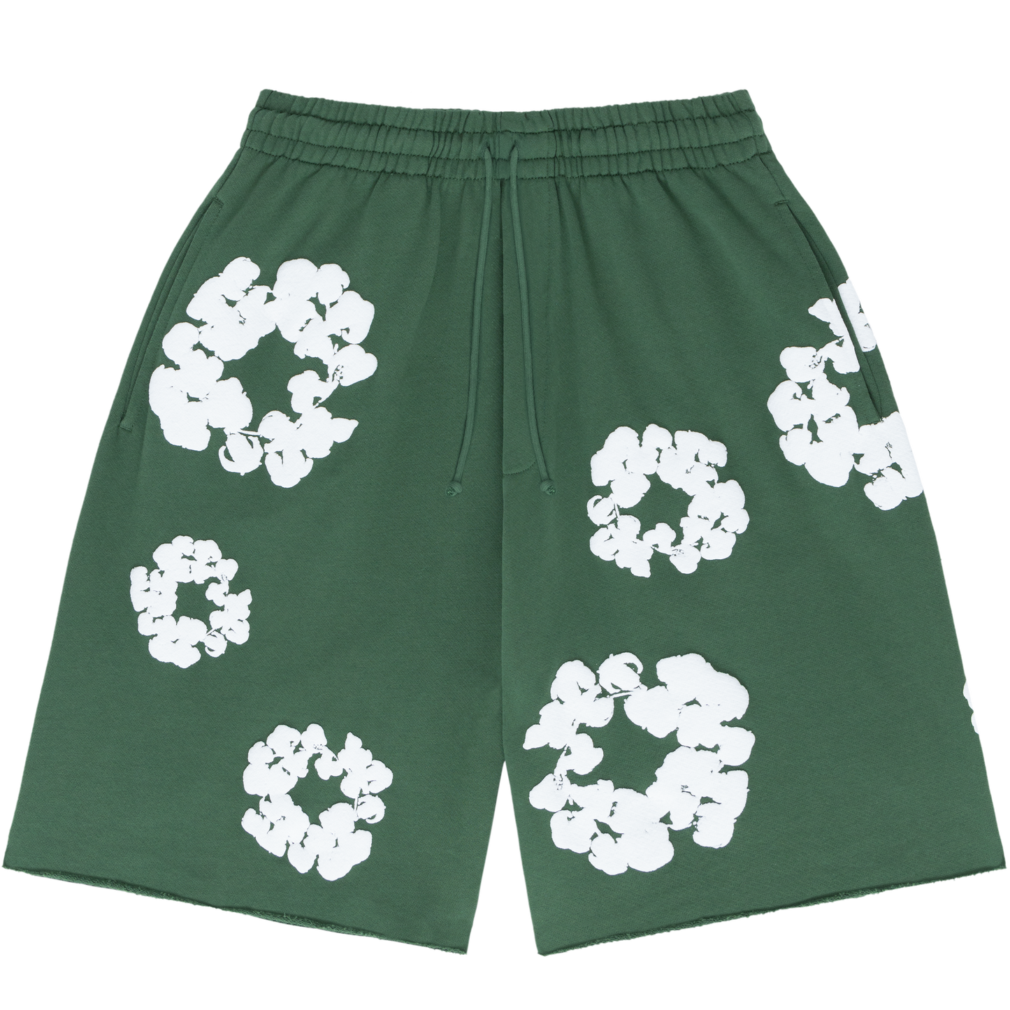 The Cotton Wreath Shorts Green