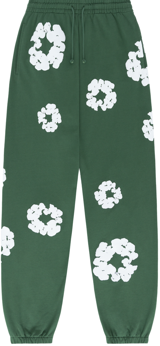 The Cotton Wreath Sweatpants Green