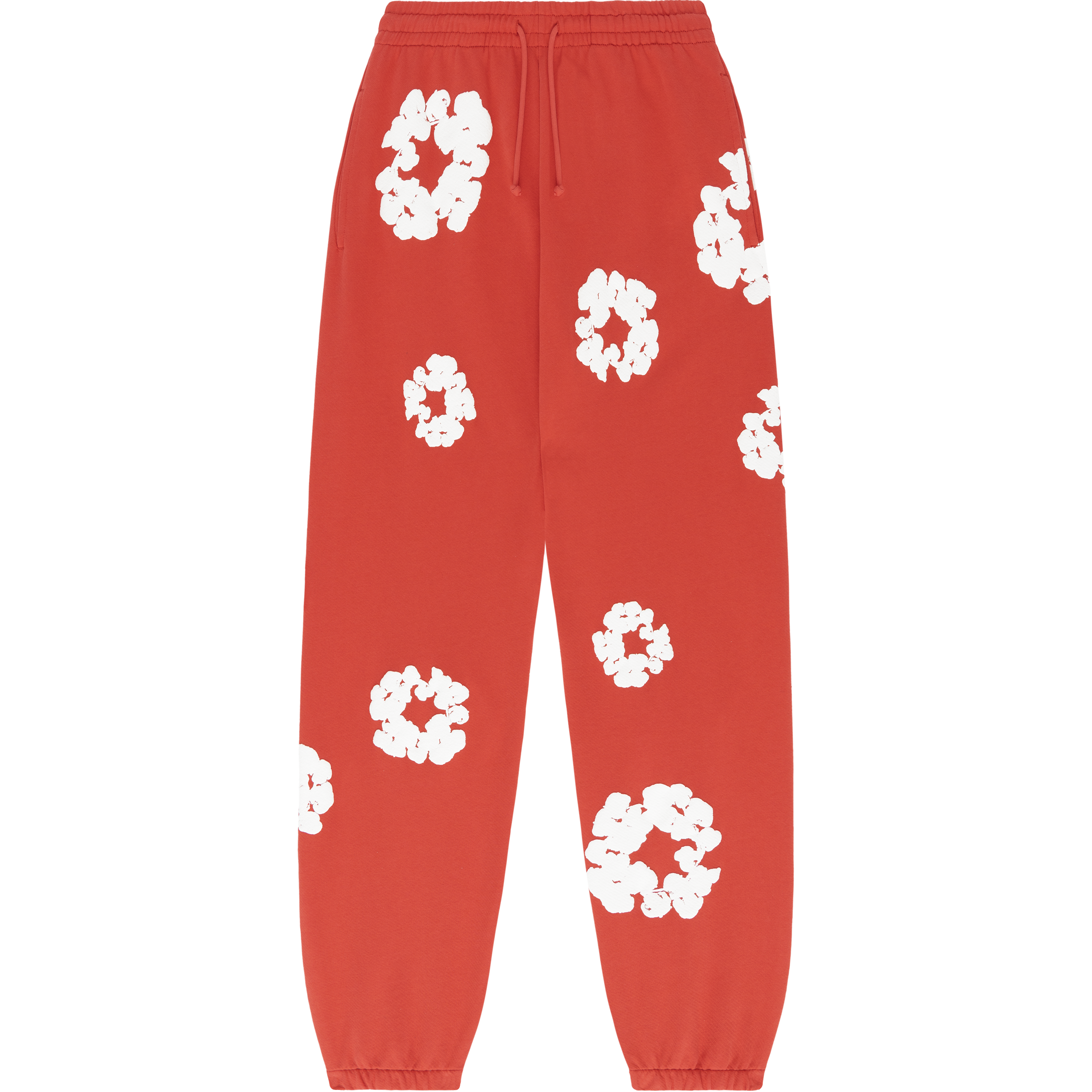 The Cotton Wreath Sweatpants Red