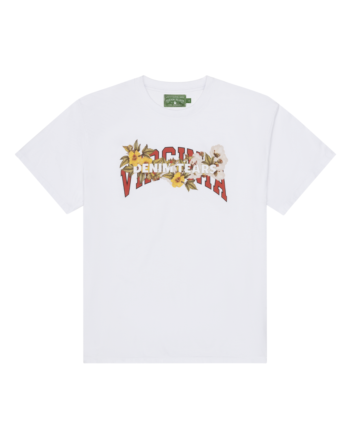 Virginia Tears Tee White