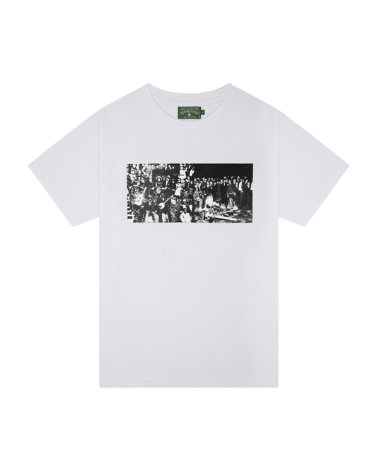 Black Entertainment Tee White