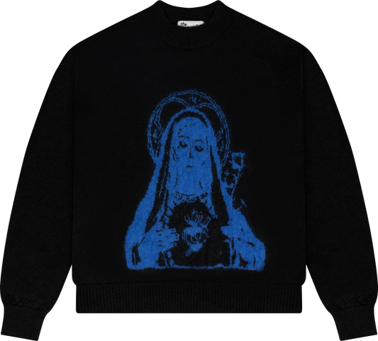 Black Madonna Mohair Sweater