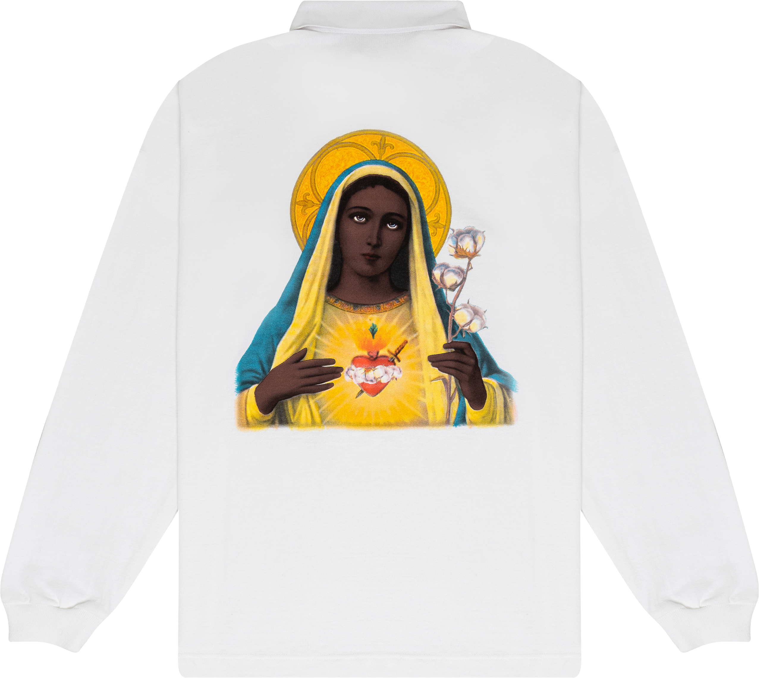 Black Madonna Rugby White