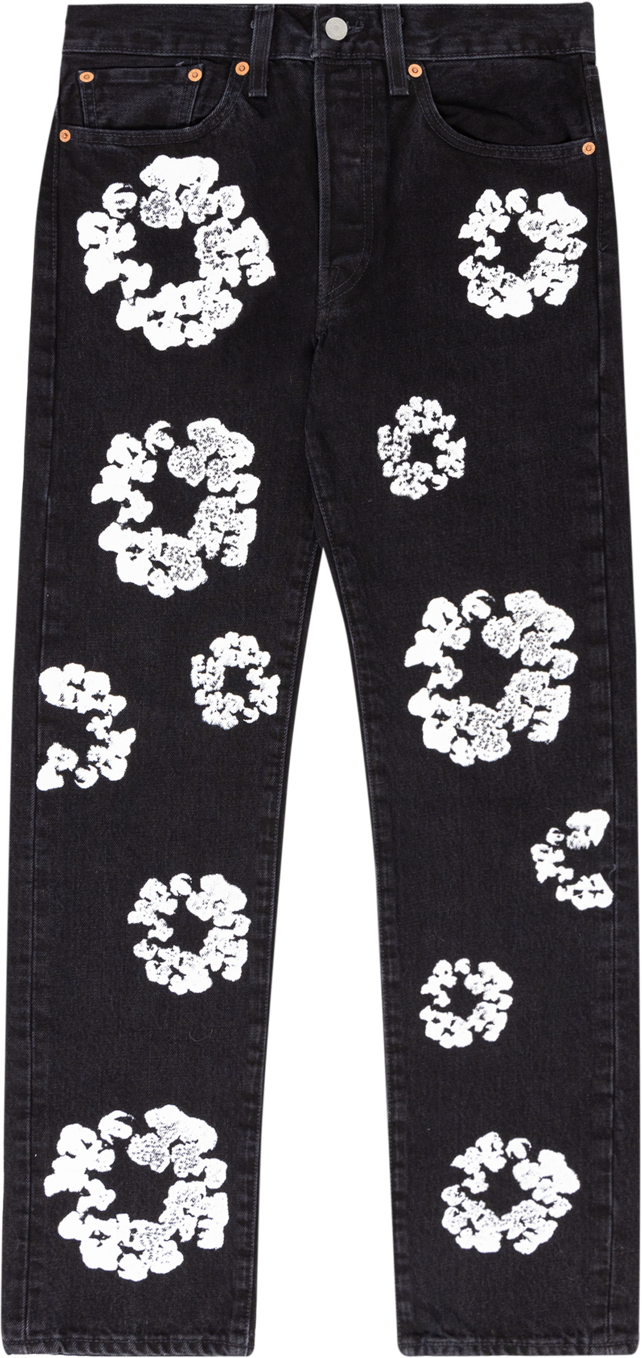 THE COTTON WREATH JEAN BLACK