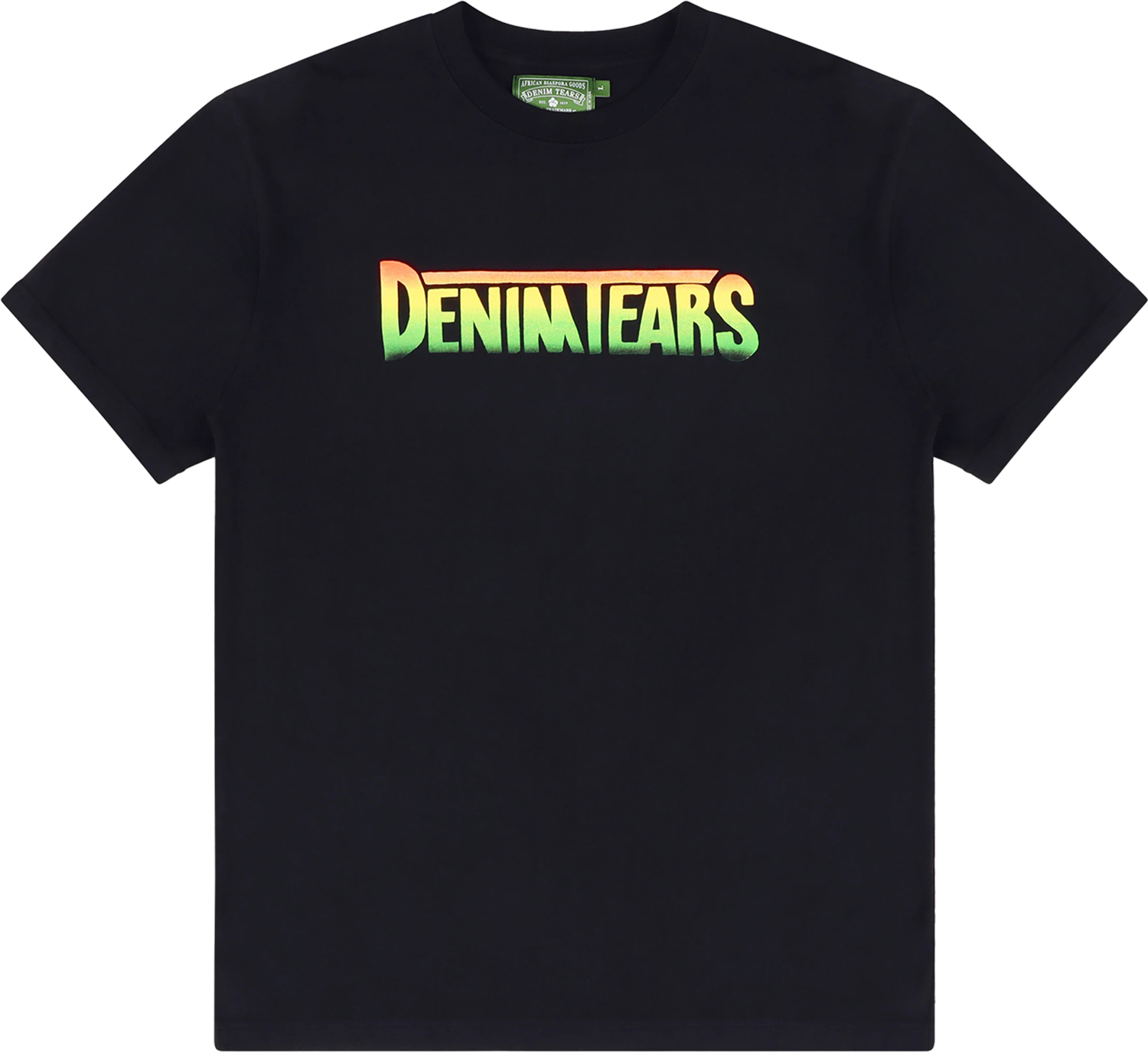 DENIM TEARS Black Tee