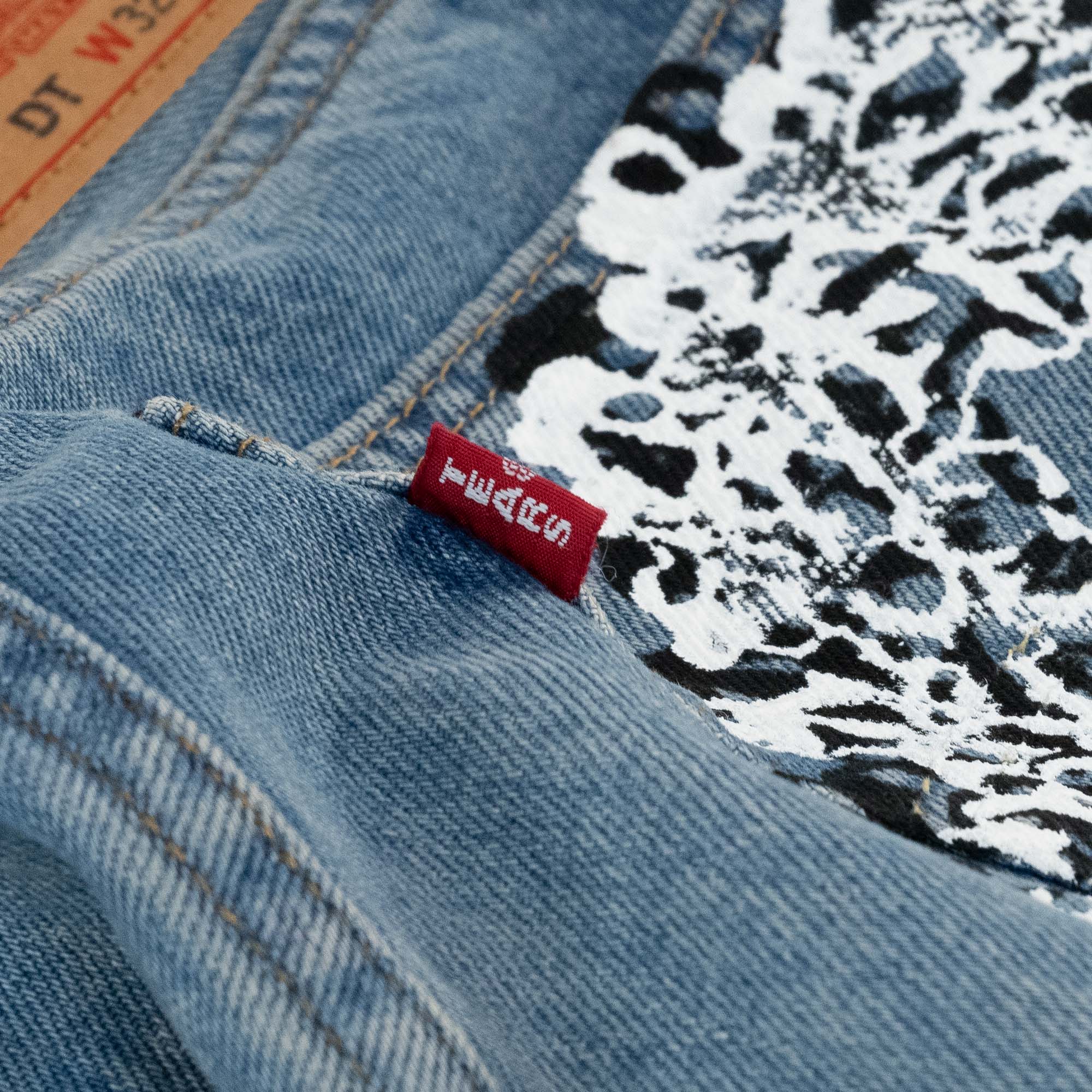 Peace In My Pocket Jean Light Wash