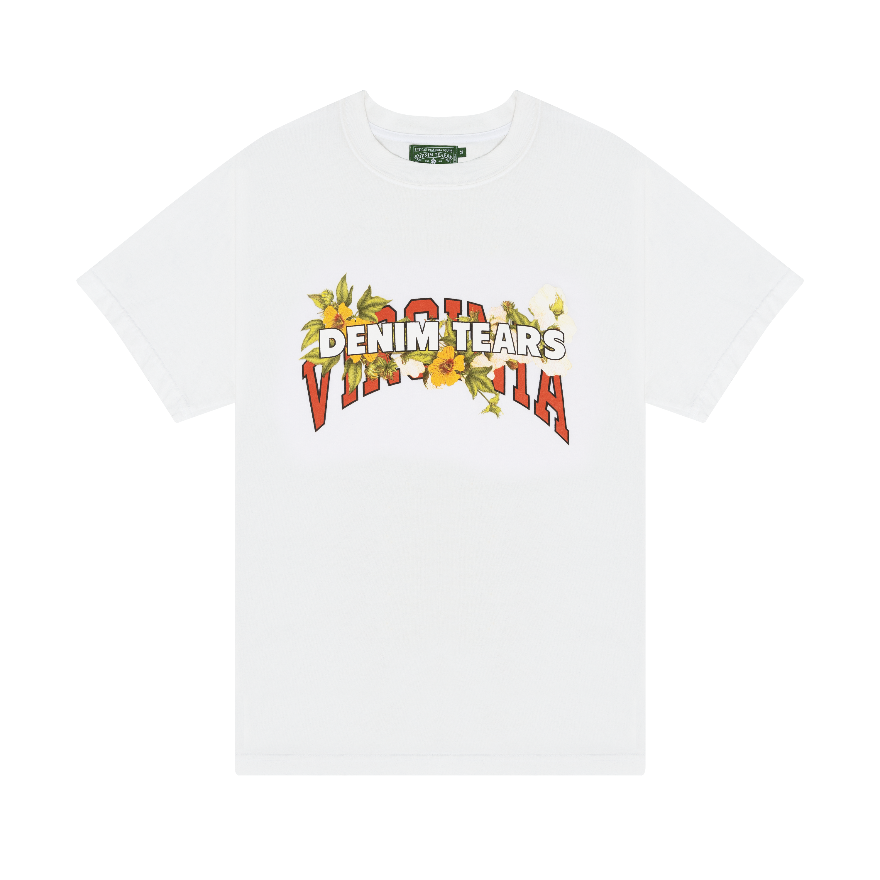 The Virginia 1619 Tee White