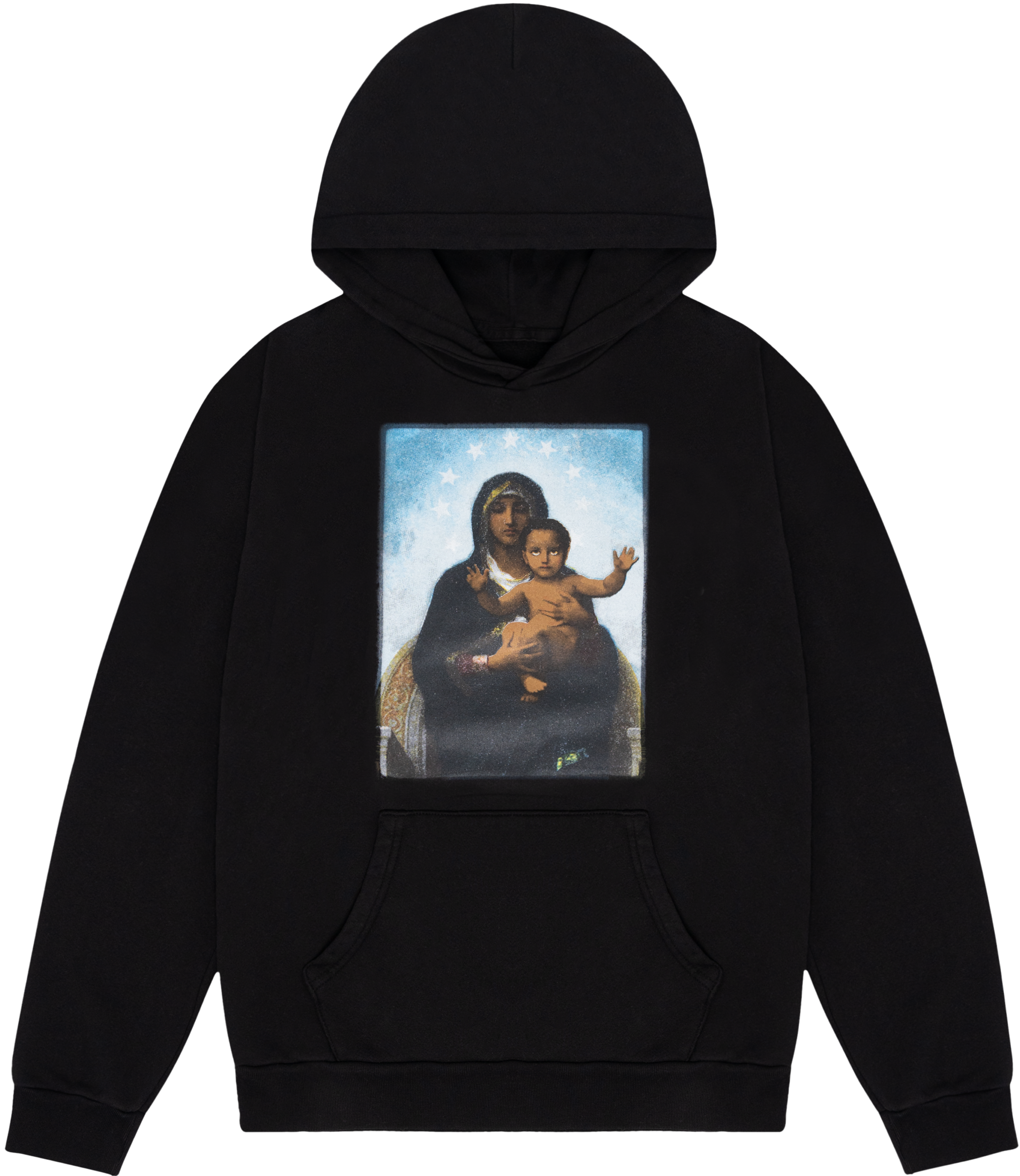 In the Arms of the Black Madonna Hoodie Black