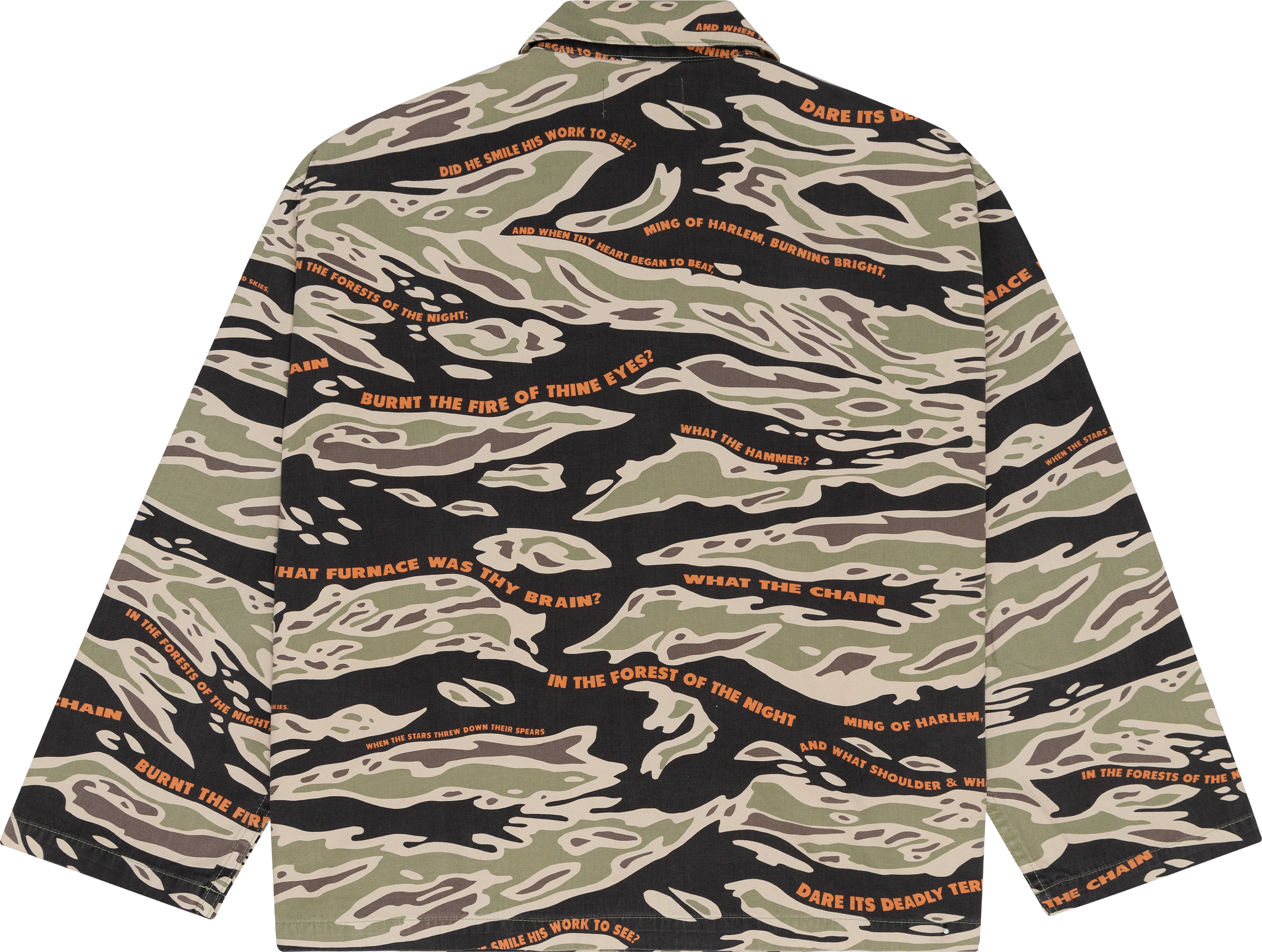 Ming Military Camo Button Up