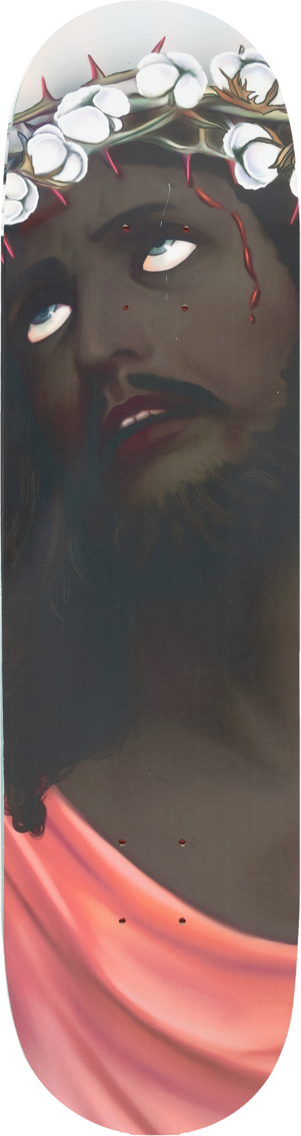 Crown Made of Cotton Skate Deck