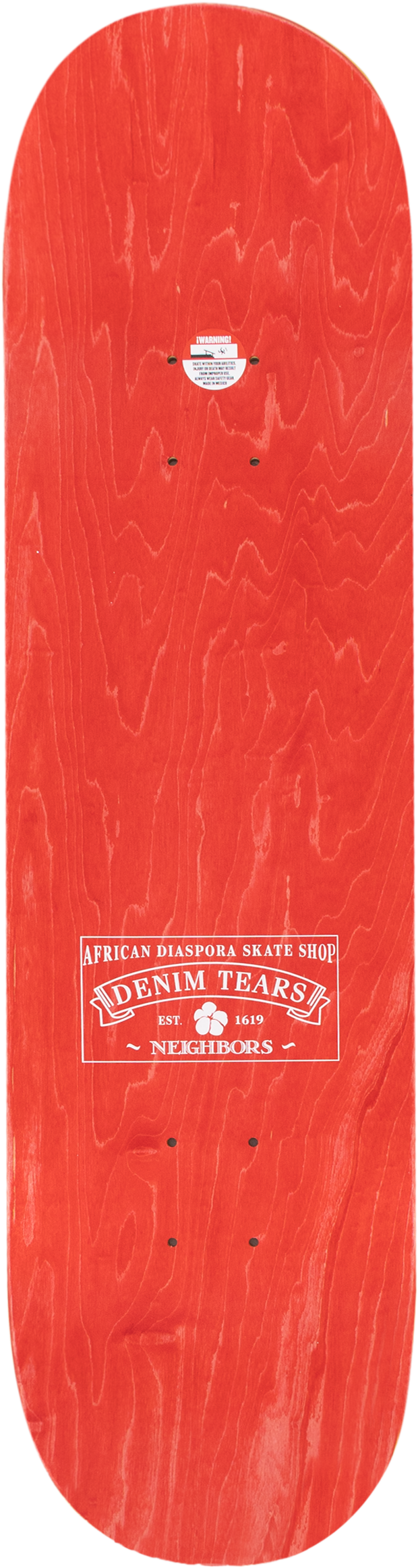 Crown Made of Cotton Skate Deck