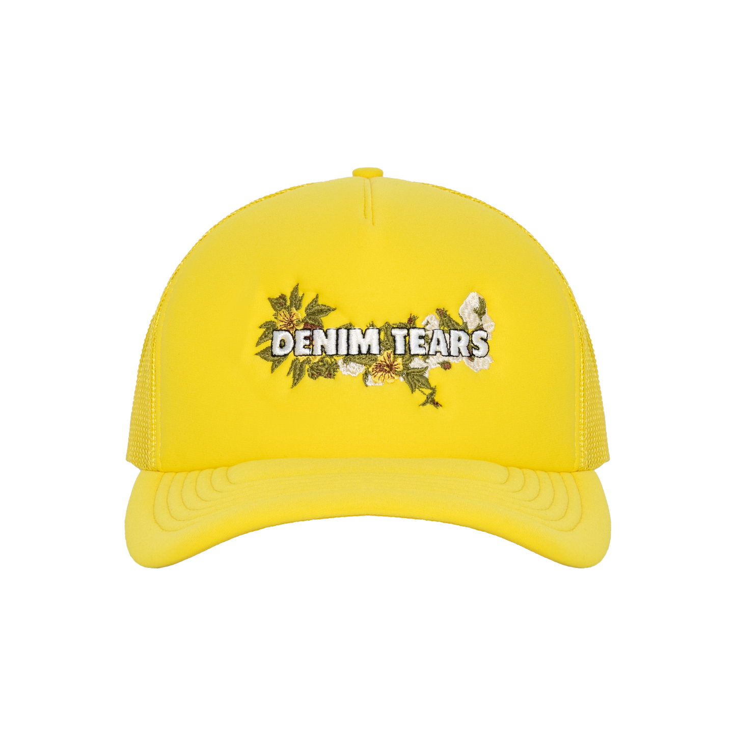 Denim Tears Yellow Trucker Hat