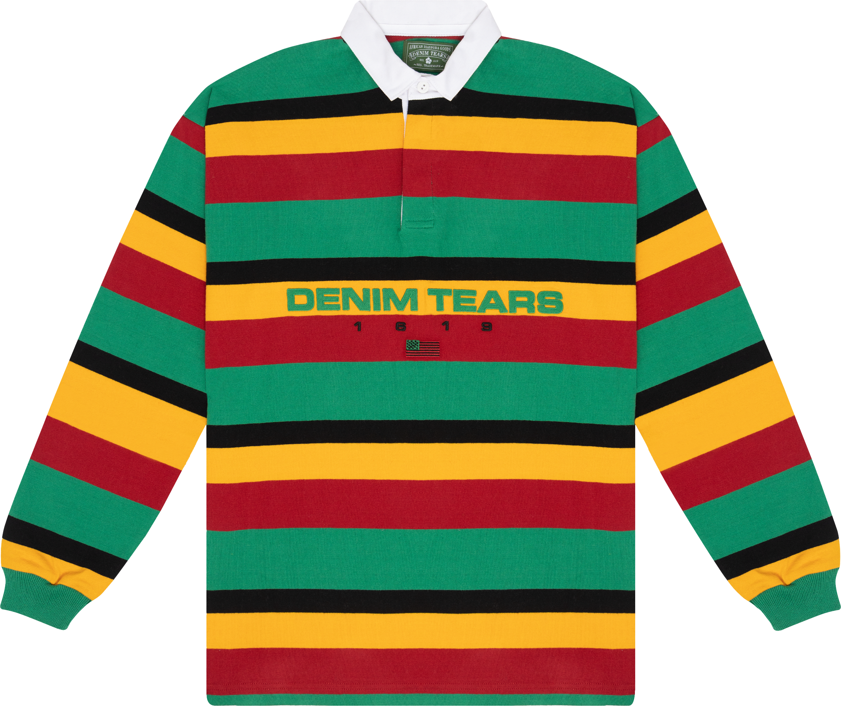 1619 Pan African Flag Rugby Multi