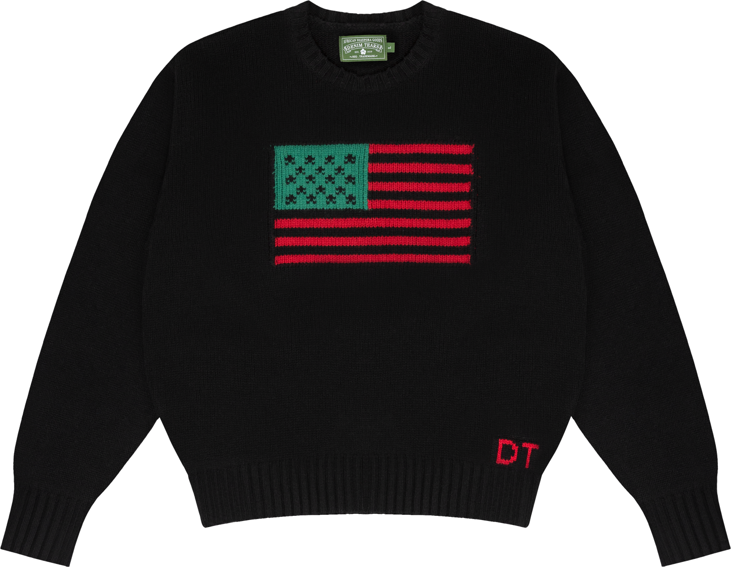 'Tyson Beckford Sweater' BLACK