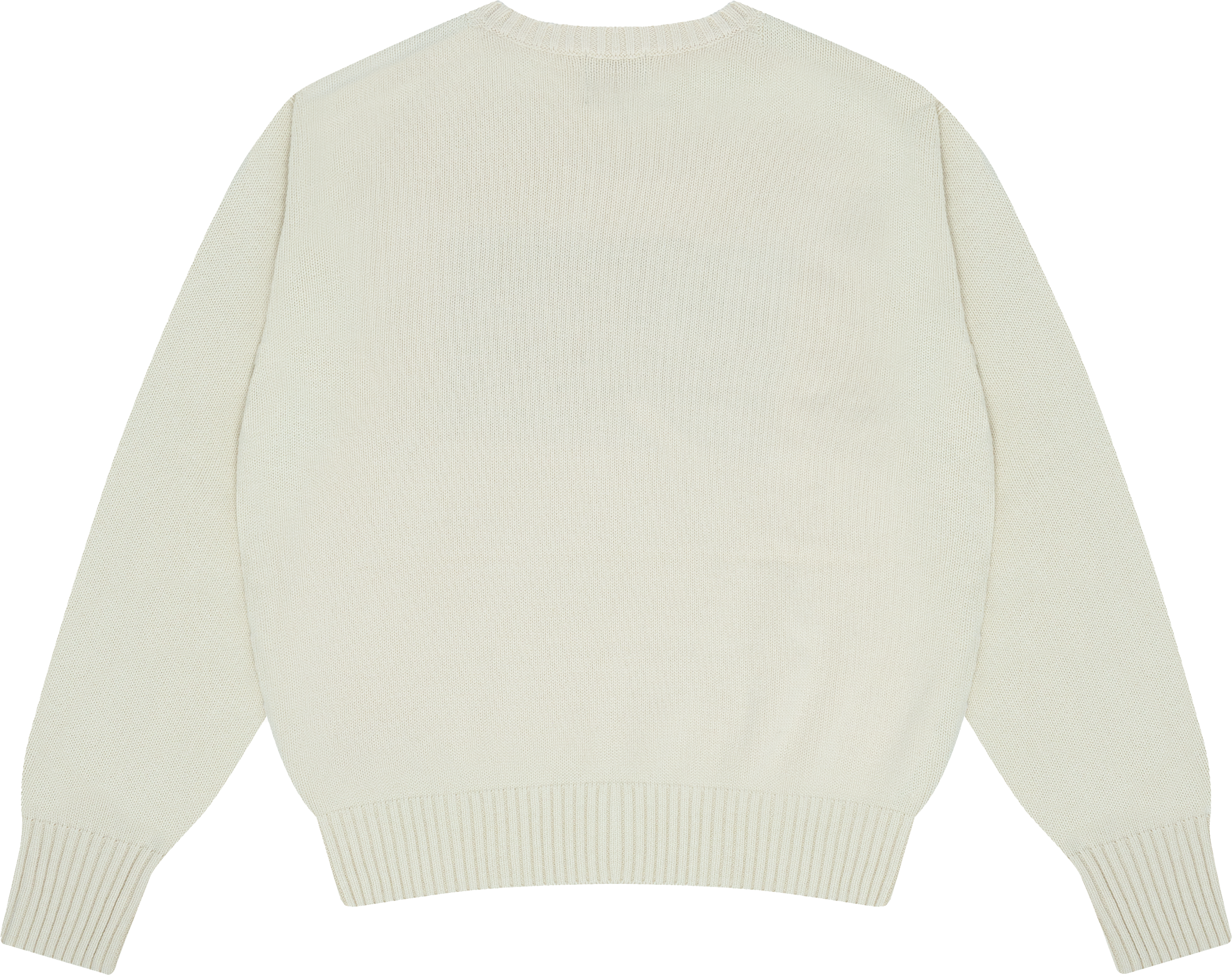 1619 Pan African Flag Sweater Natural