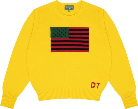 'Tyson Beckford Sweater' YELLOW