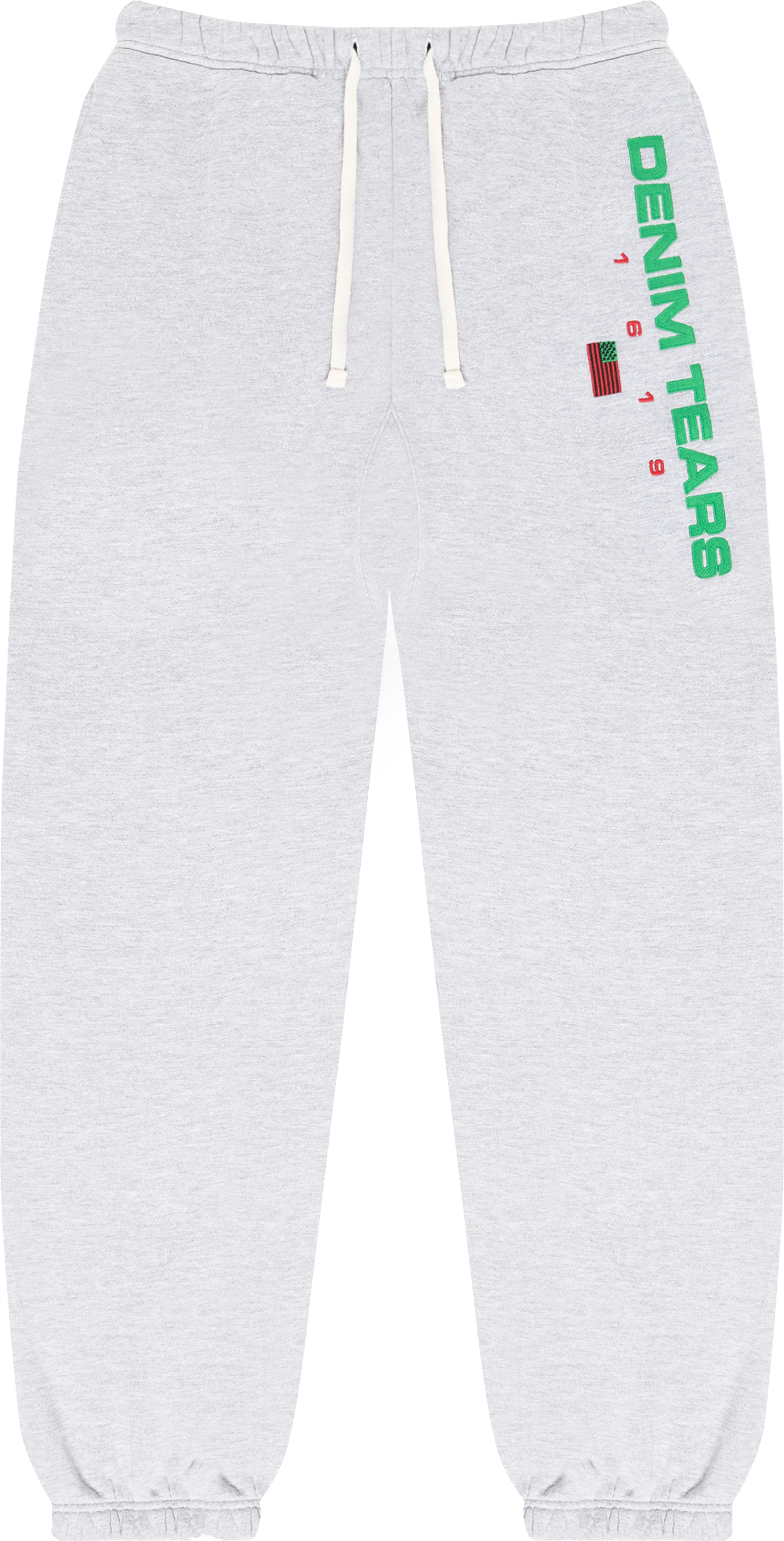 1619 Pan African Flag Sweatpants Grey