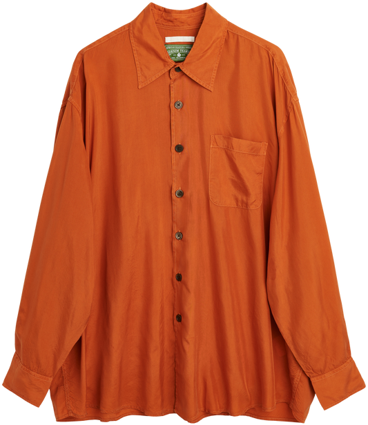 Borrowed Shirt Las Vegas Orange Cupro