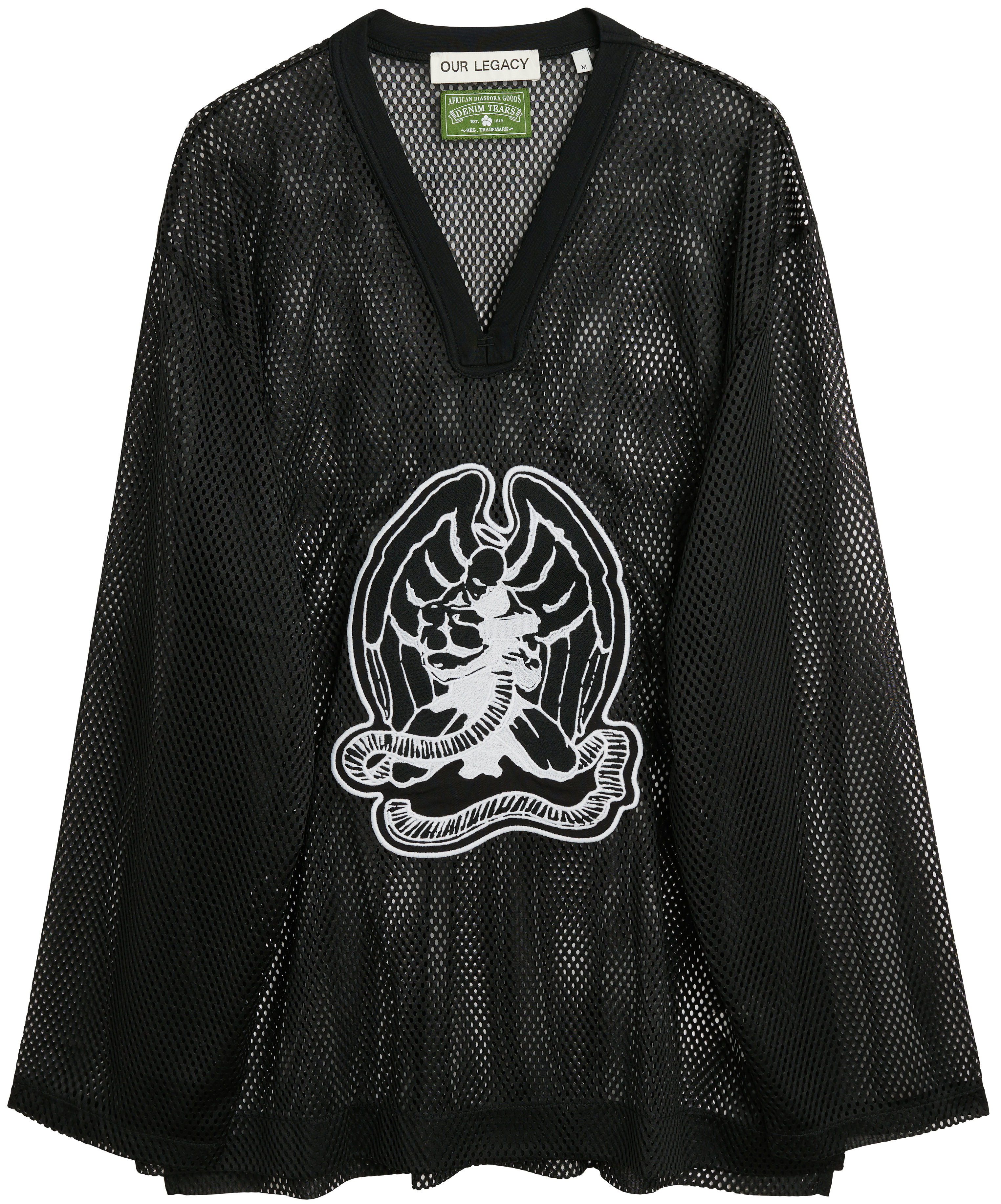 Hockey Jersey Black Mighty Mesh