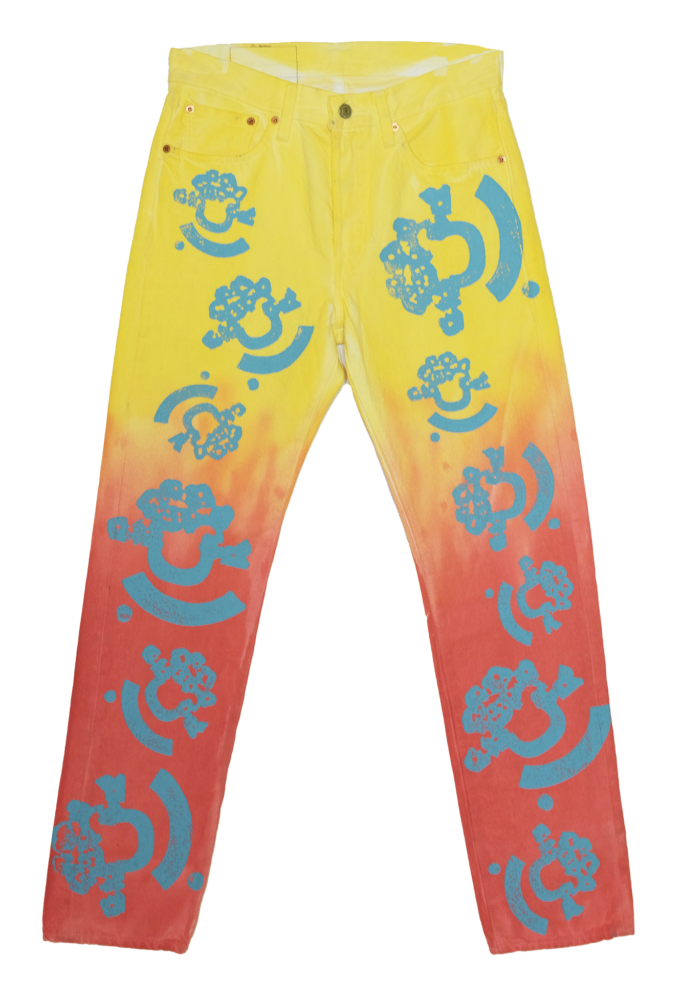 Bstroy Tears 501 Jean Gradient