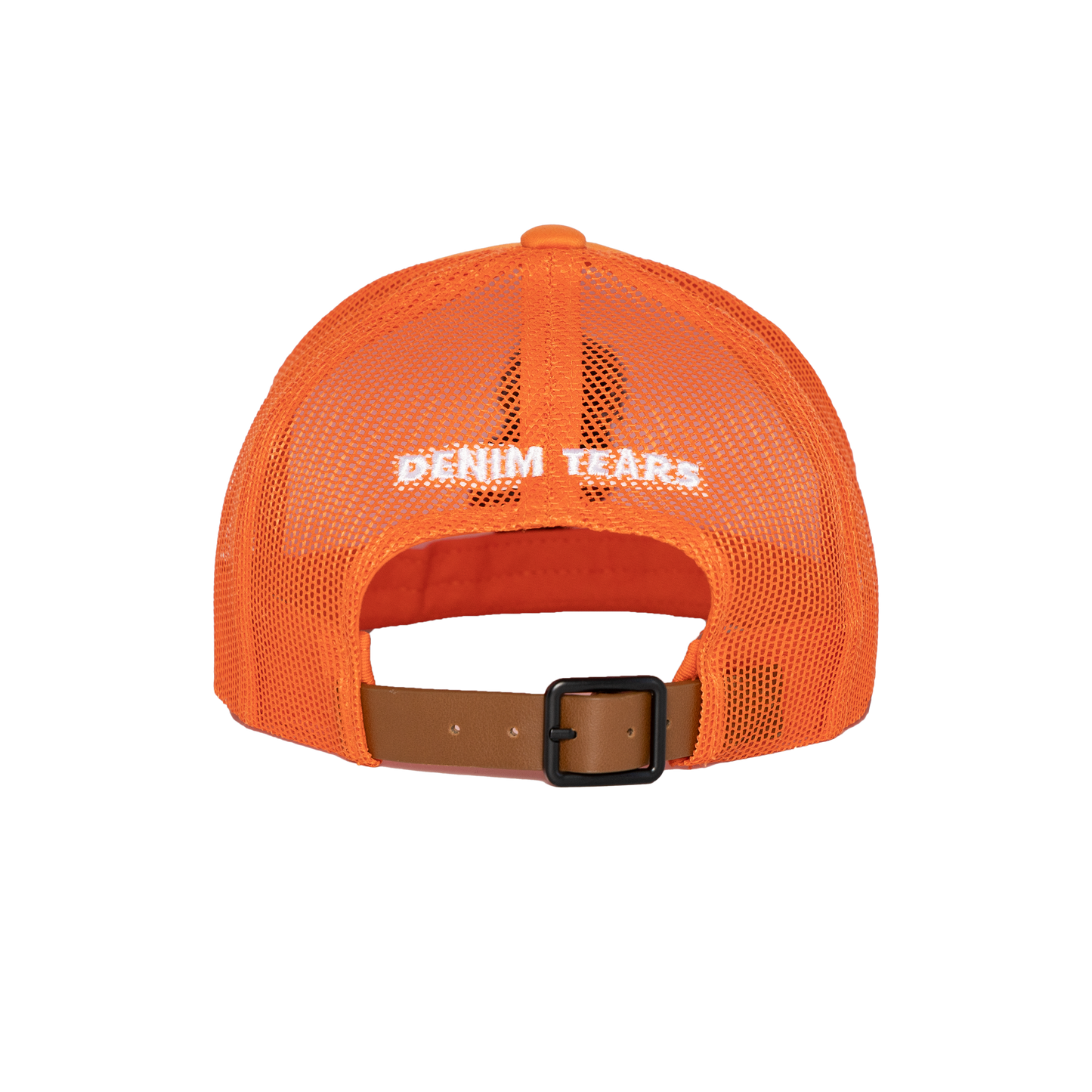 Black Madonna Orange Trucker Hat