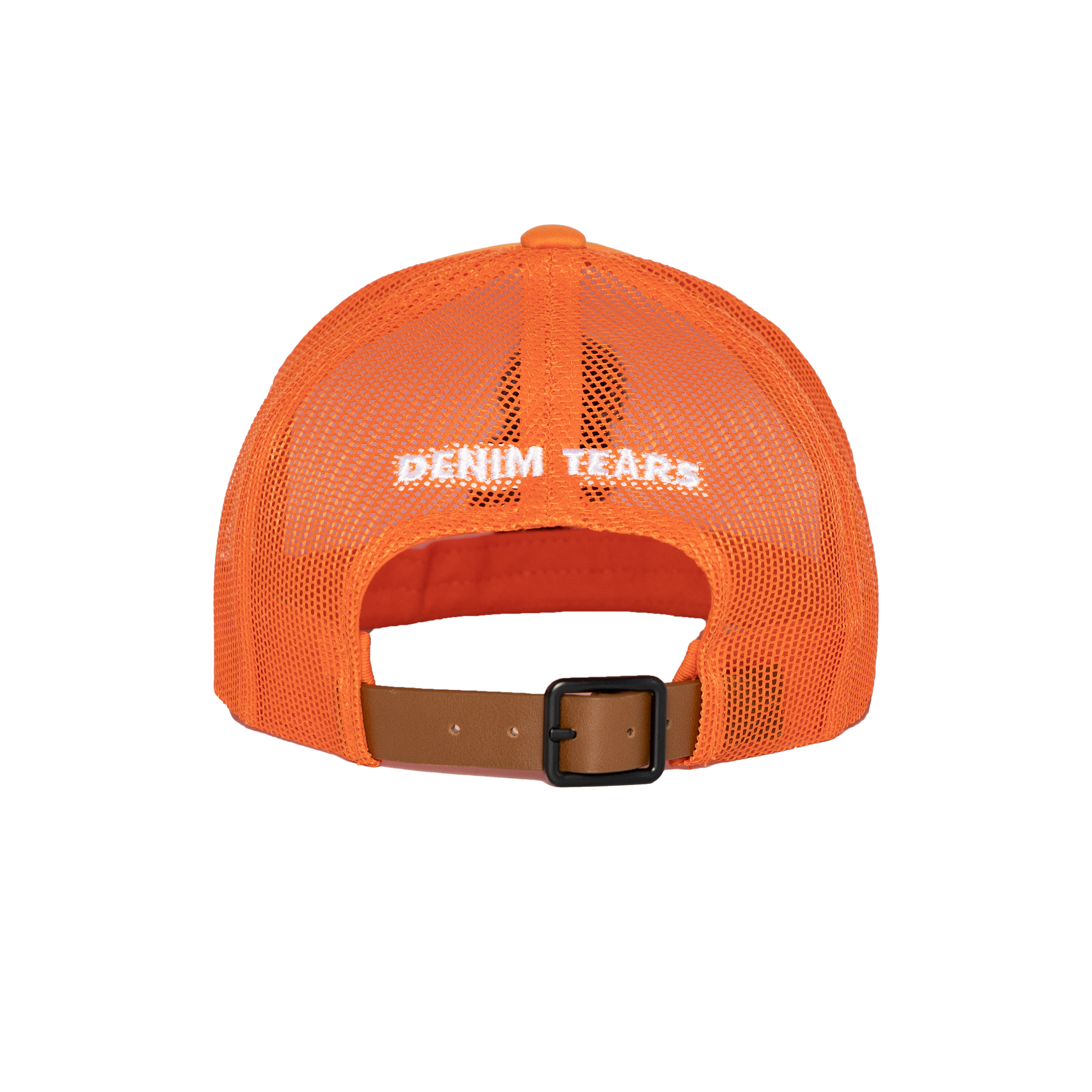 Black Madonna Orange Trucker Hat
