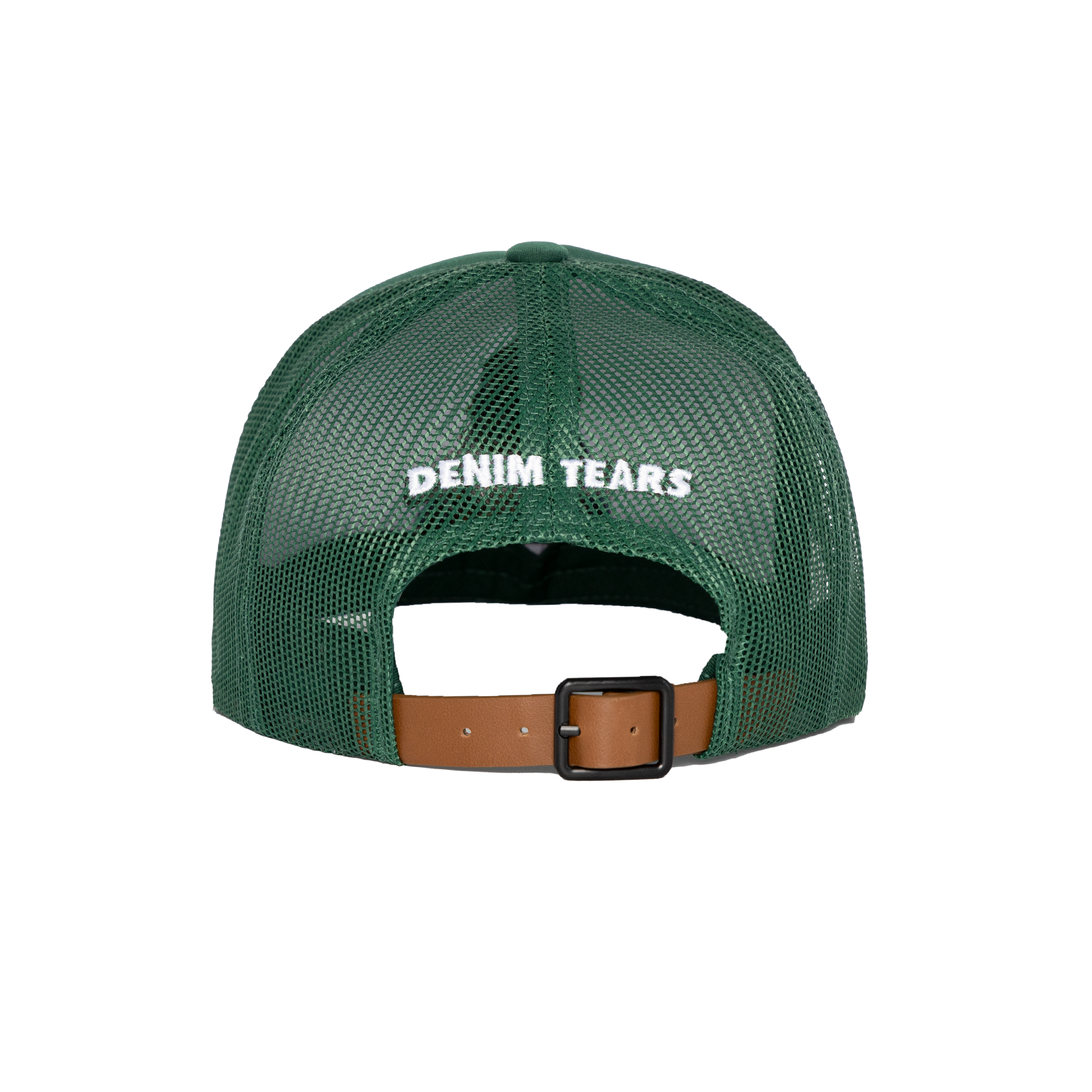 Crown Made of Cotton Green Trucker Hat
