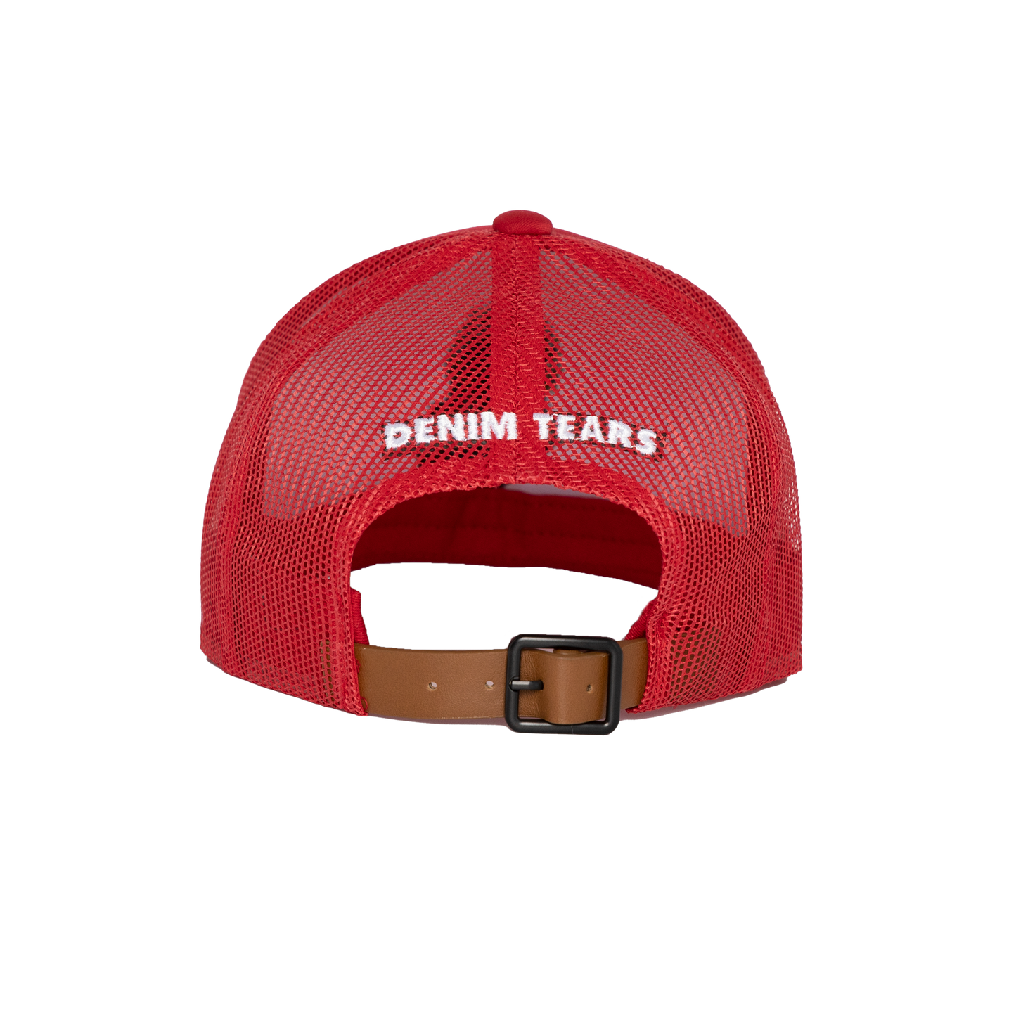 Crown Made of Cotton Red Trucker Hat