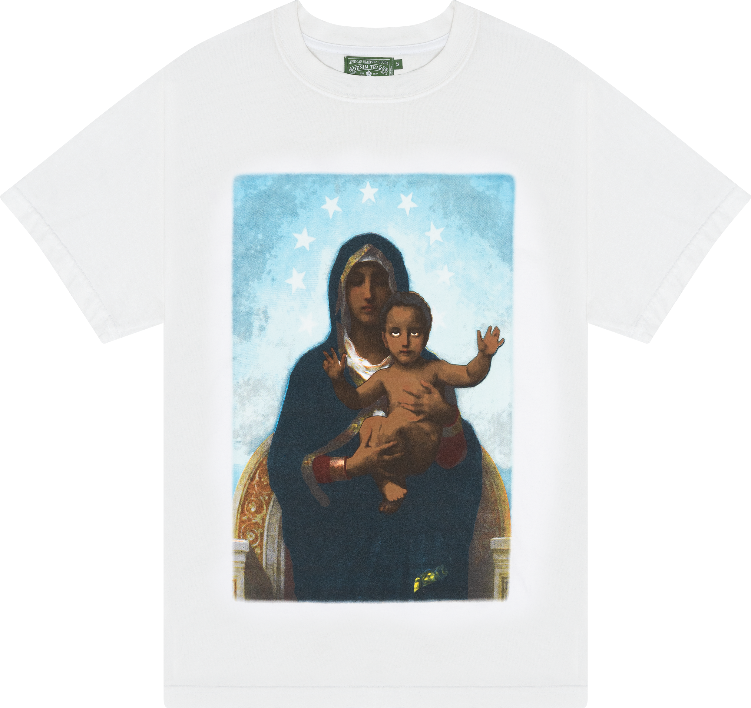 In the Arms of the Black Madonna Tee White